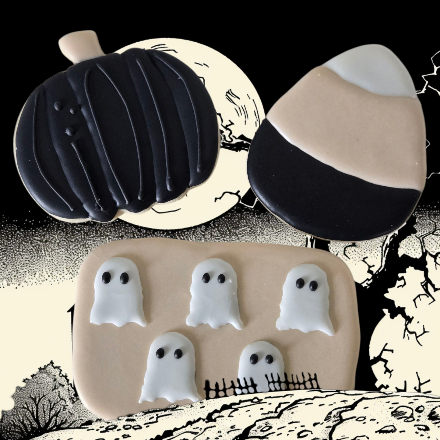Halloween Decorative Sugar Cookies