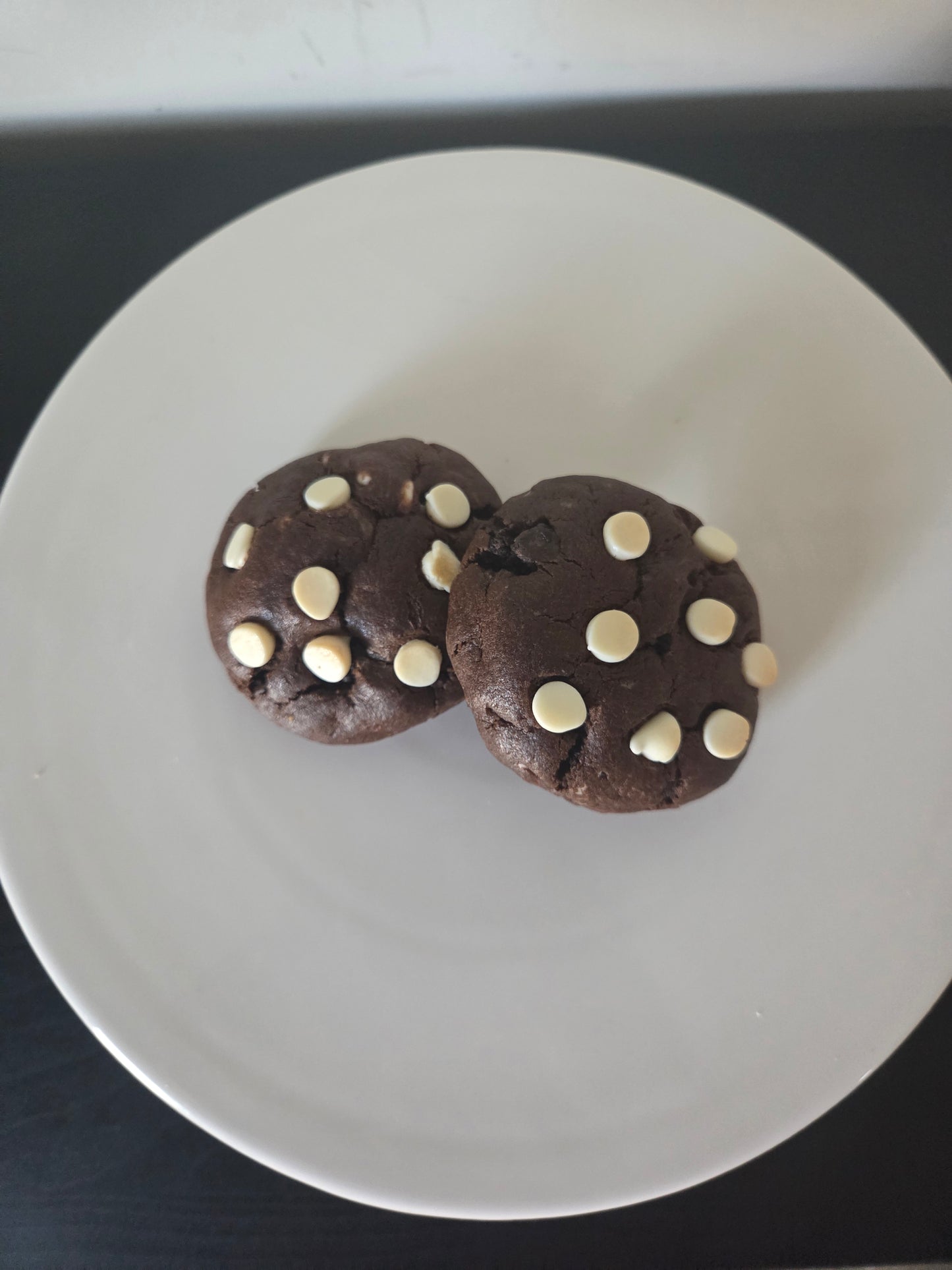 Chocolate Cookies and Cream Cookies