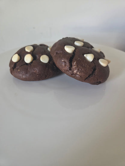 Chocolate Cookies and Cream Cookies
